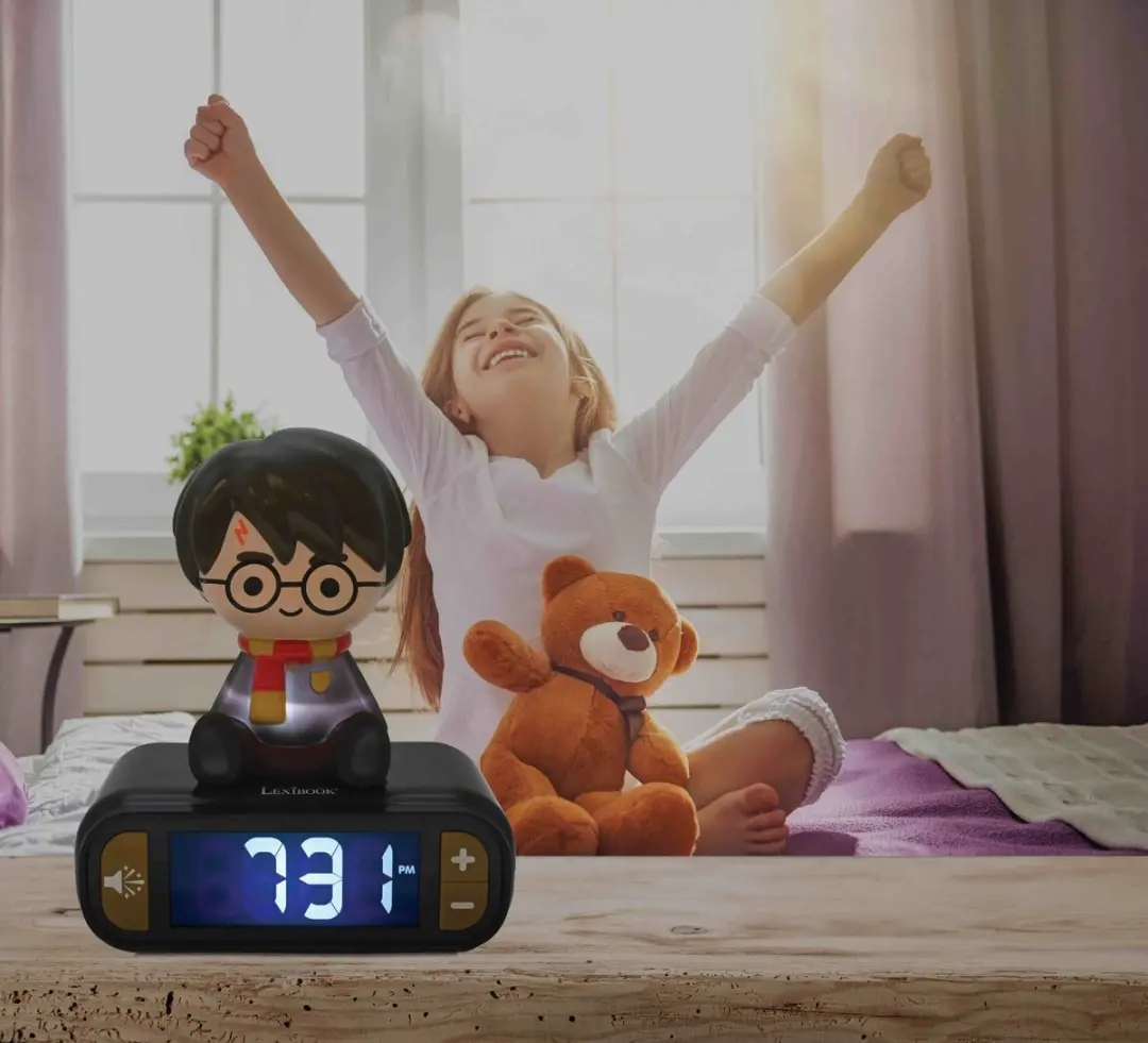 Lexibook Harry Potter Digitale Wekker met 3D Nachtlampje - afbeelding 5 van 6