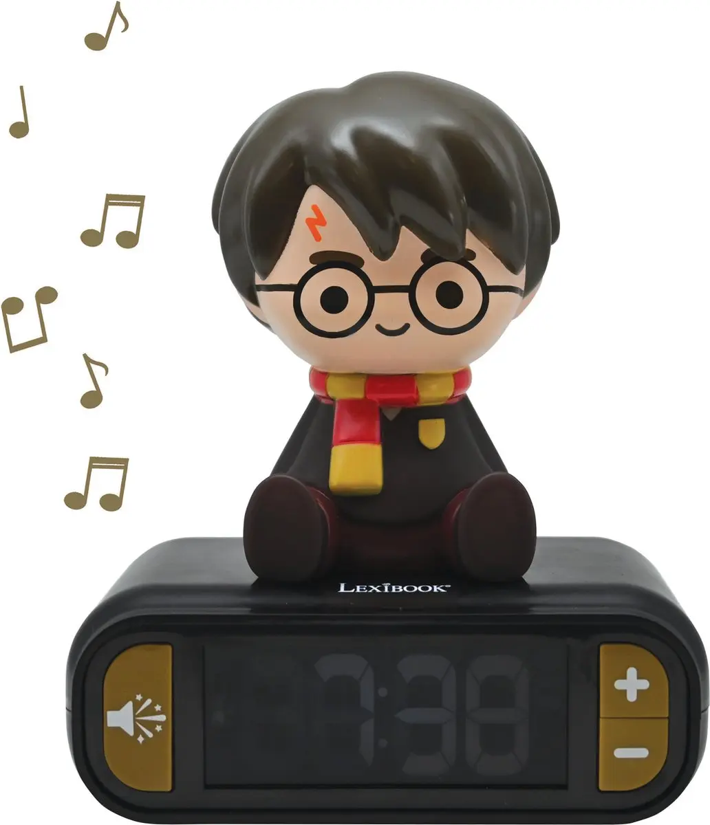 Lexibook Harry Potter Digitale Wekker met 3D Nachtlampje - afbeelding 4 van 6