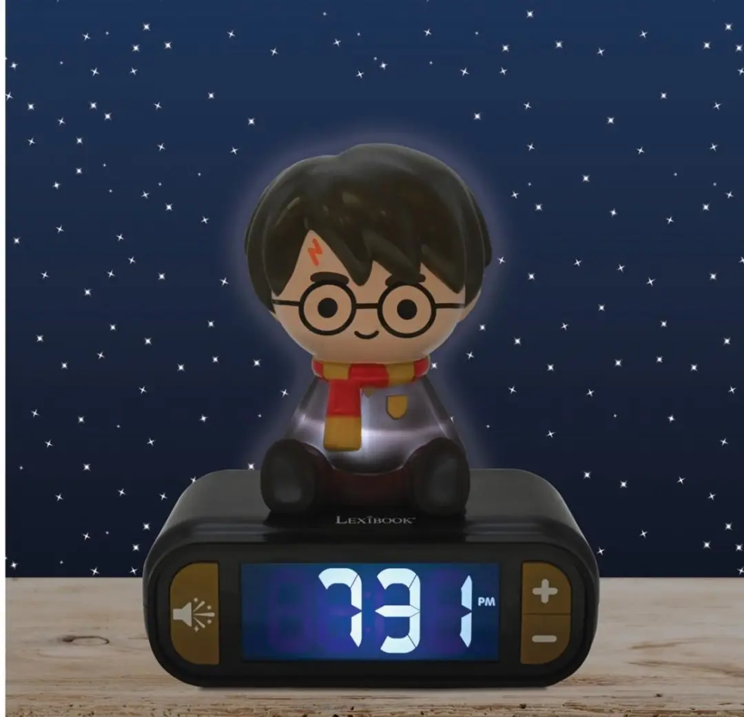 Lexibook Harry Potter Digitale Wekker met 3D Nachtlampje - afbeelding 3 van 6
