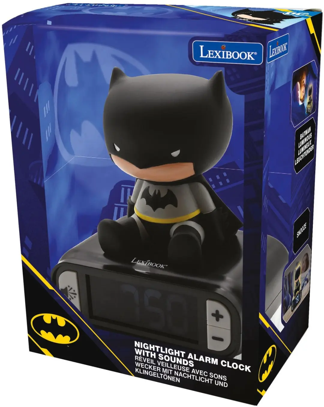 Lexibook Batman 3D Digitale Wekker RL800BAT - afbeelding 5 van 6