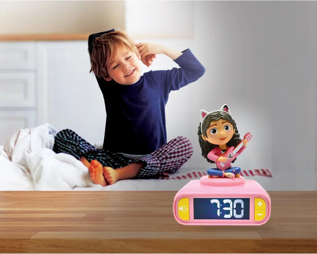 Lexibook Gabby's Dollhouse Wekker met Nachtlampje - afbeelding 5 van 6