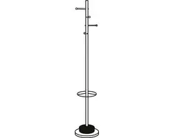 Reisenthel Wardrobe Umbrella Kapstok - 8-haaks - Zwart - afbeelding 5 van 5