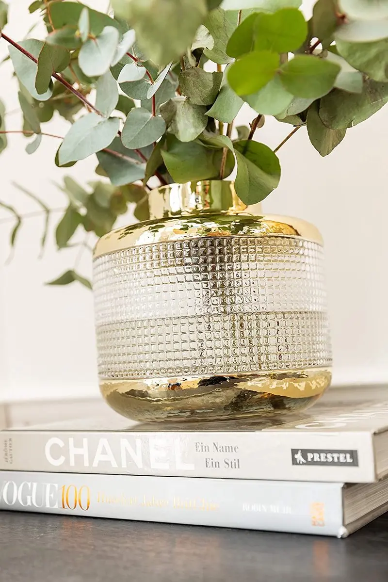 Kare Vaas LA Noble - Glas - Goud - afbeelding 3 van 6