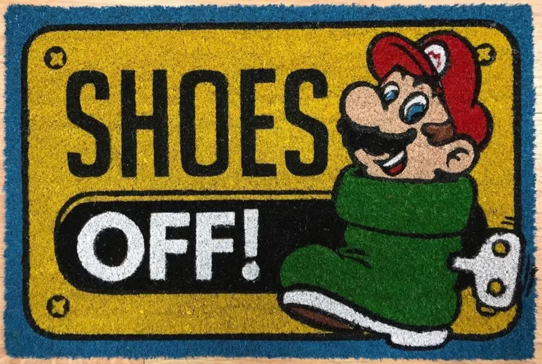 Pyramid International Super Mario Shoes Off Deurmat - afbeelding 5 van 5