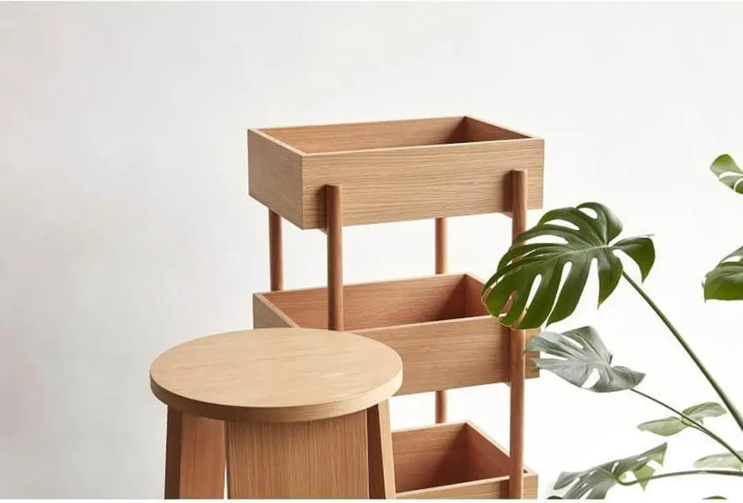 Hübsch sidetable Stack Nature - afbeelding 2 van 6