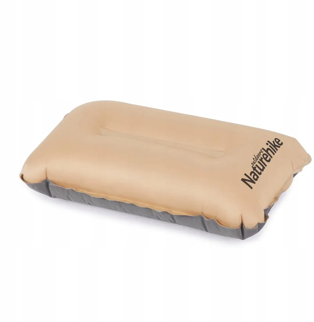 Naturehike Zelfopblazend Kampeerkussen Beige