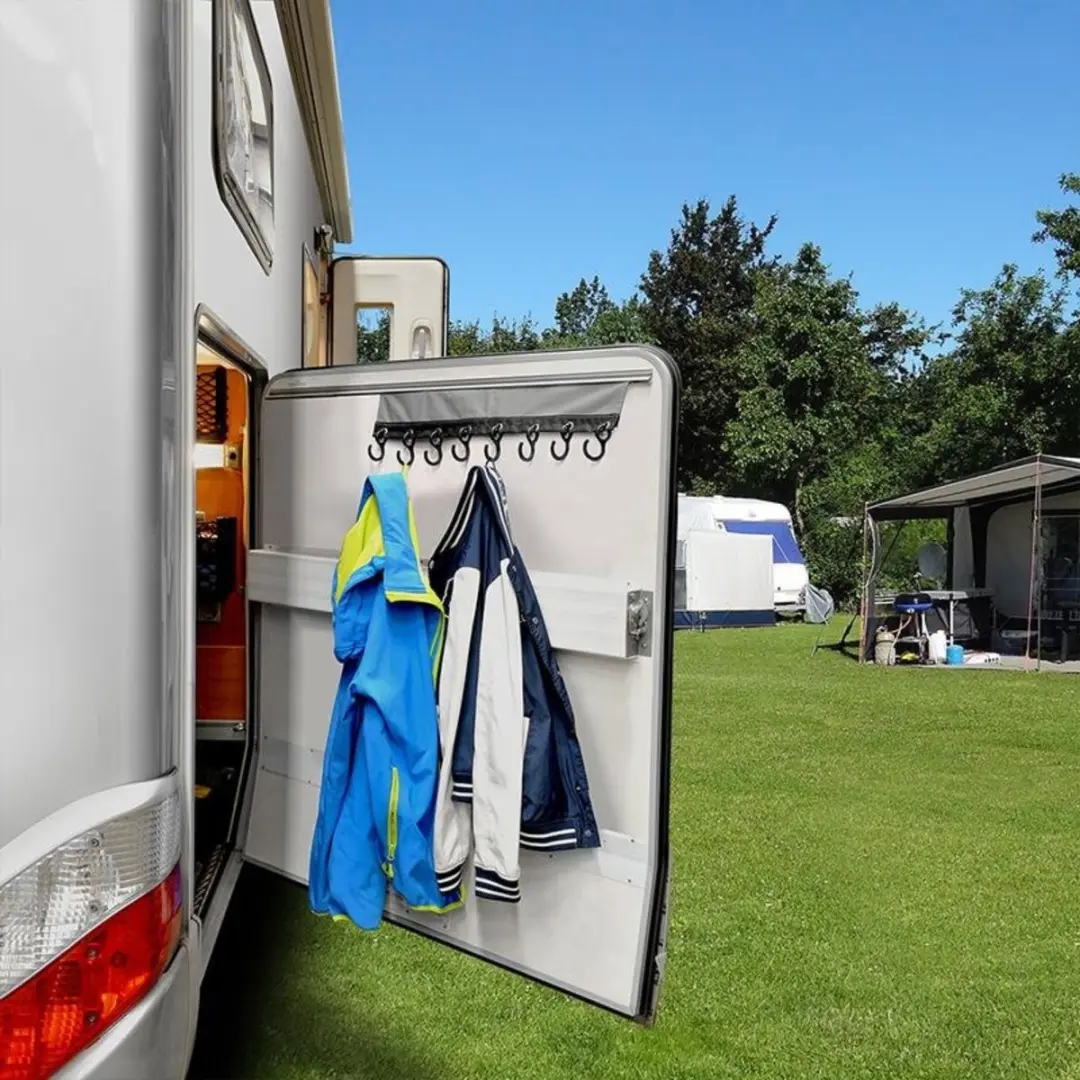 ProPlus Kapstok met 8 haken - 58cm - Zwart - afbeelding 5 van 6