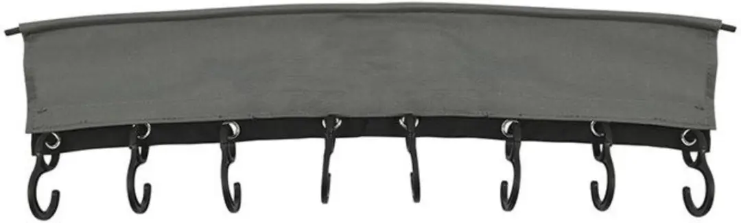 ProPlus Kapstok met 8 haken - 58cm - Zwart - afbeelding 2 van 6