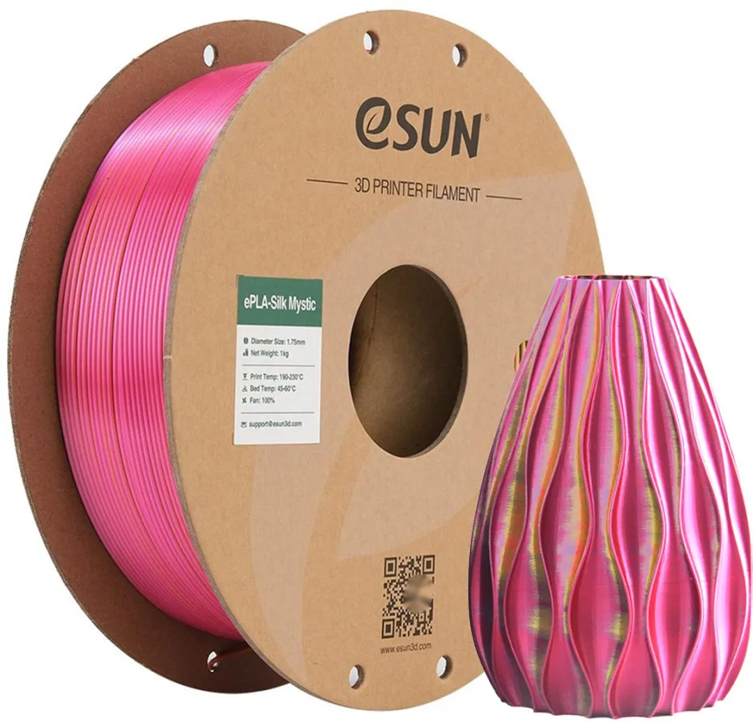 ESUN ePLA-Silk-Mystic Goud Rood Groen 1kg