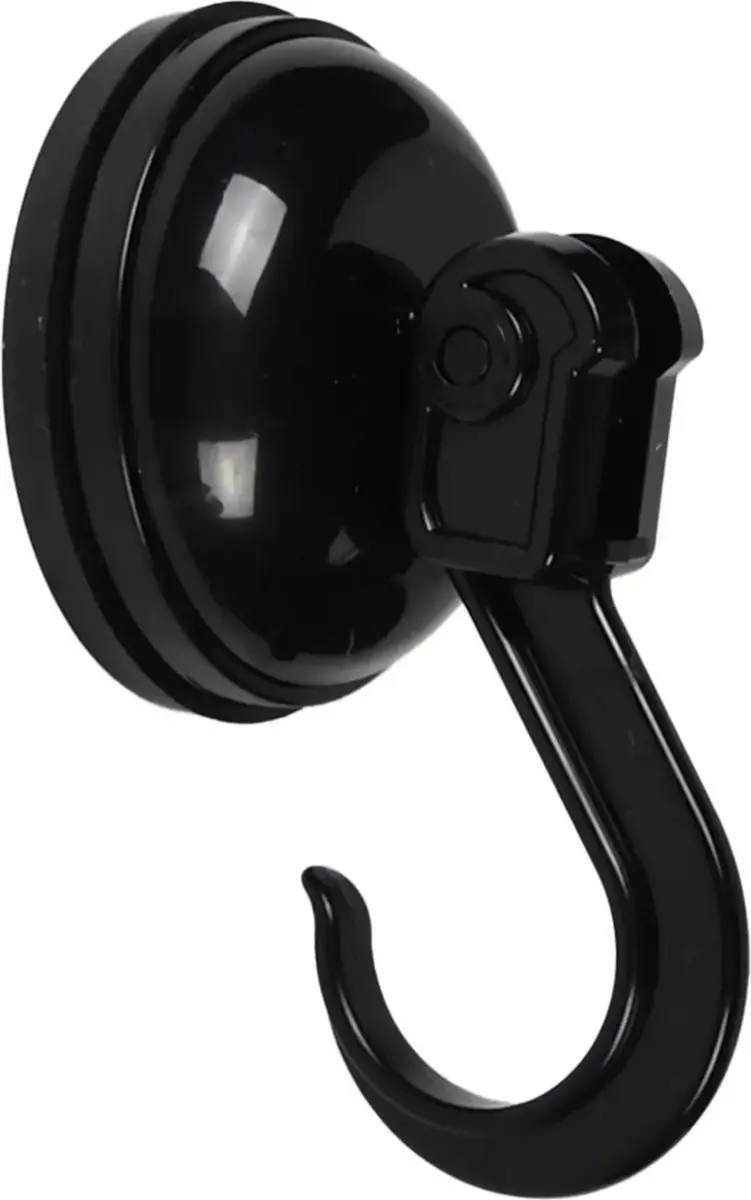 Benson Haak met zuignap - 55 mm - zwart - draagt tot 6 kg - per stuk