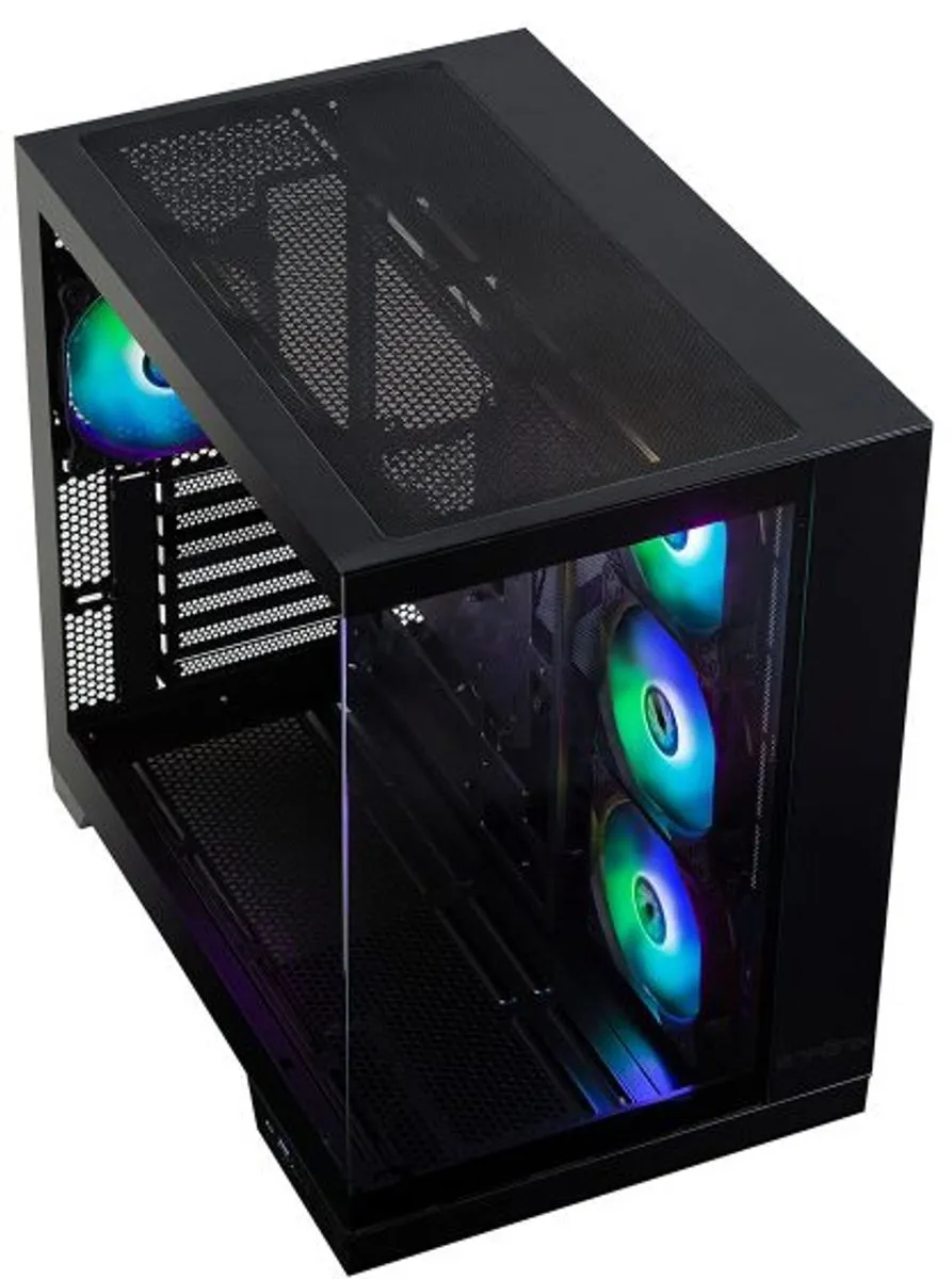 BitFenix MH100 ARGB Gehard Glas USB 3.1 Mid Tower BPAB 750W 80+ Bronze ATX Gaming Behuizing