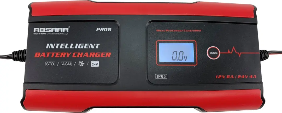 Absaar Pro 8.0 Acculader 12/24V - 8A - afbeelding 5 van 6