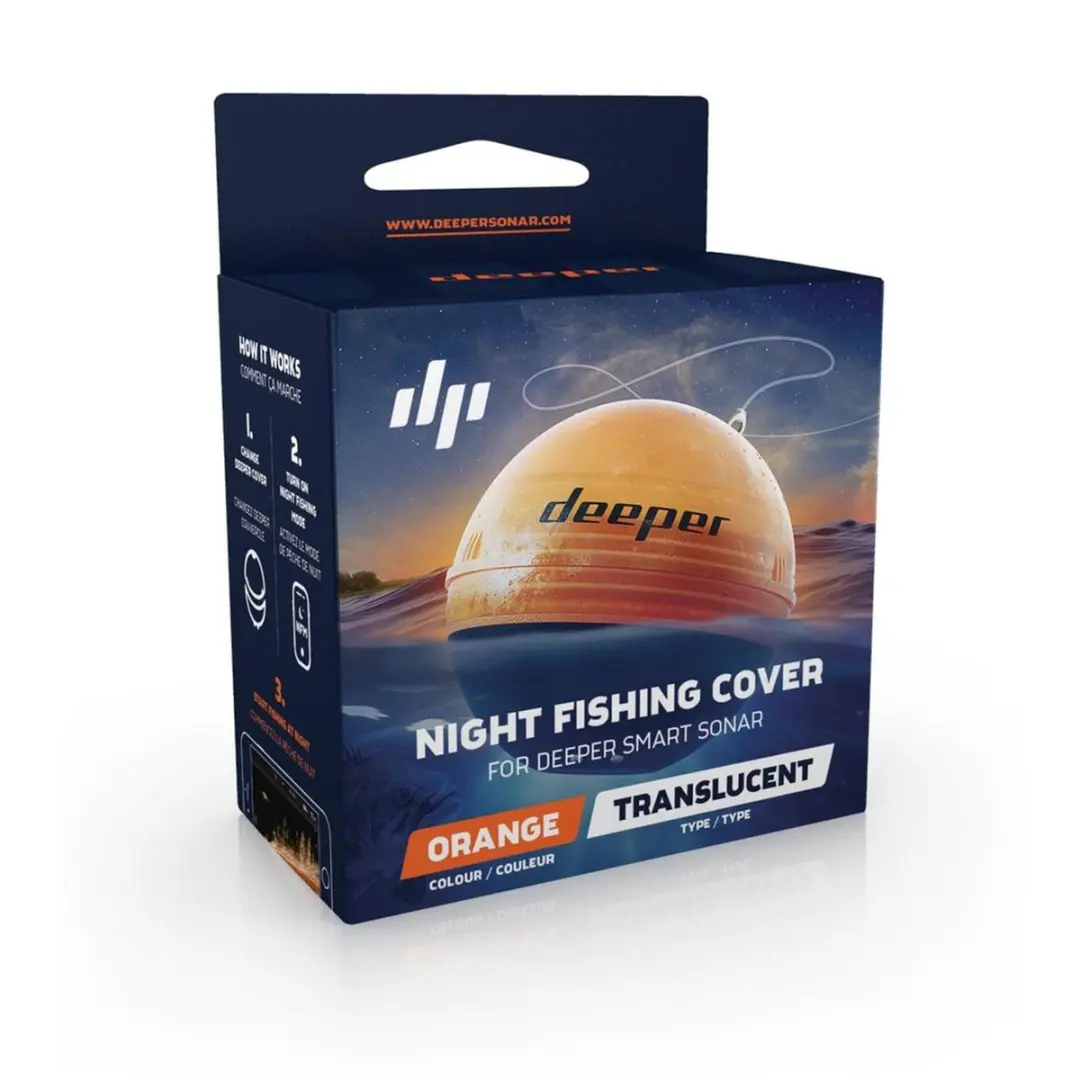 Deeper Night Fishing Cover Fishfinderkap - Oranje - afbeelding 4 van 6
