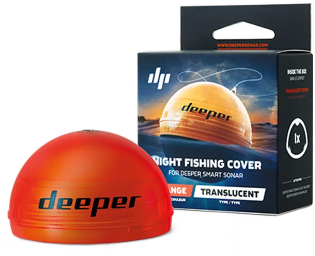 Deeper Night Fishing Cover Fishfinderkap - Oranje - afbeelding 2 van 6