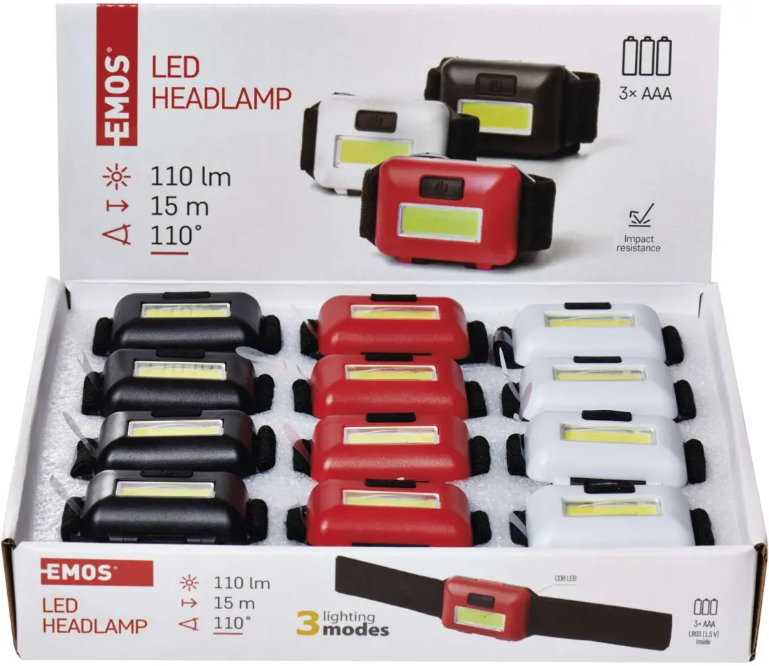 Emos P3538 COB LED-hoofdlamp