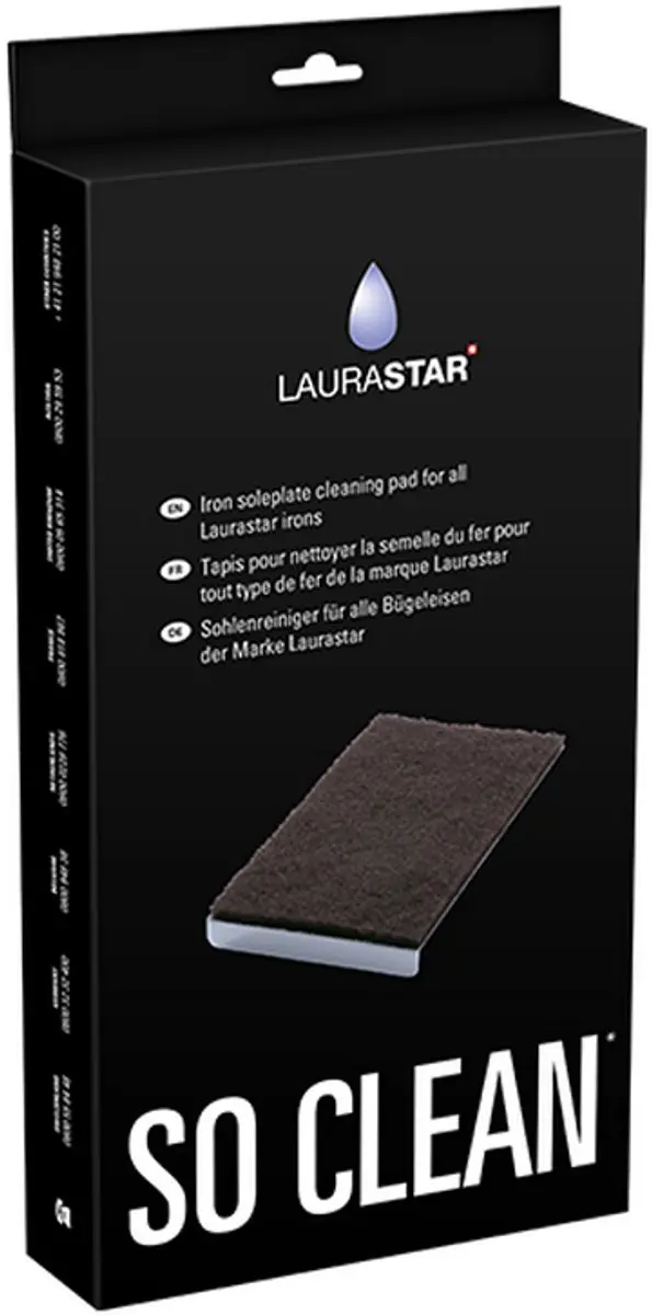 Zoolplaat reinigingsmat, 1 x 12,5 x 21,0 cm, om zoute resten te elimineren, geschikt voor alle Laurastar strijkijzers - afbeelding 2 van 6