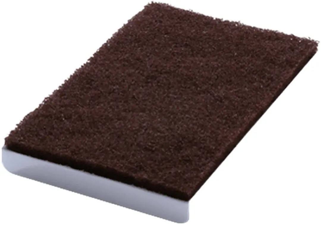 Zoolplaat reinigingsmat, 1 x 12,5 x 21,0 cm, om zoute resten te elimineren, gesc