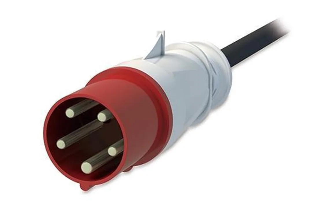 APC Rack PDU AP8886 - Metered, ZeroU, 32A, 400V, (30x) C13 & (12x) C19, IEC 309 32A 3Fase stekker