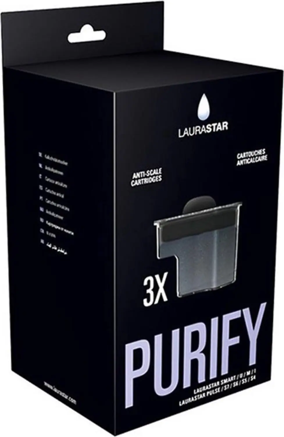Laurastar Smart Anti-kalkpatronen 606.7830.750 - 3 Stuks - afbeelding 4 van 4