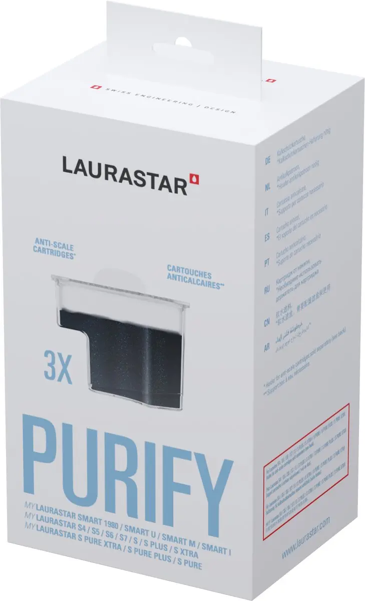 Laurastar Smart Anti-kalkpatronen 606.7830.750 - 3 Stuks - afbeelding 2 van 4