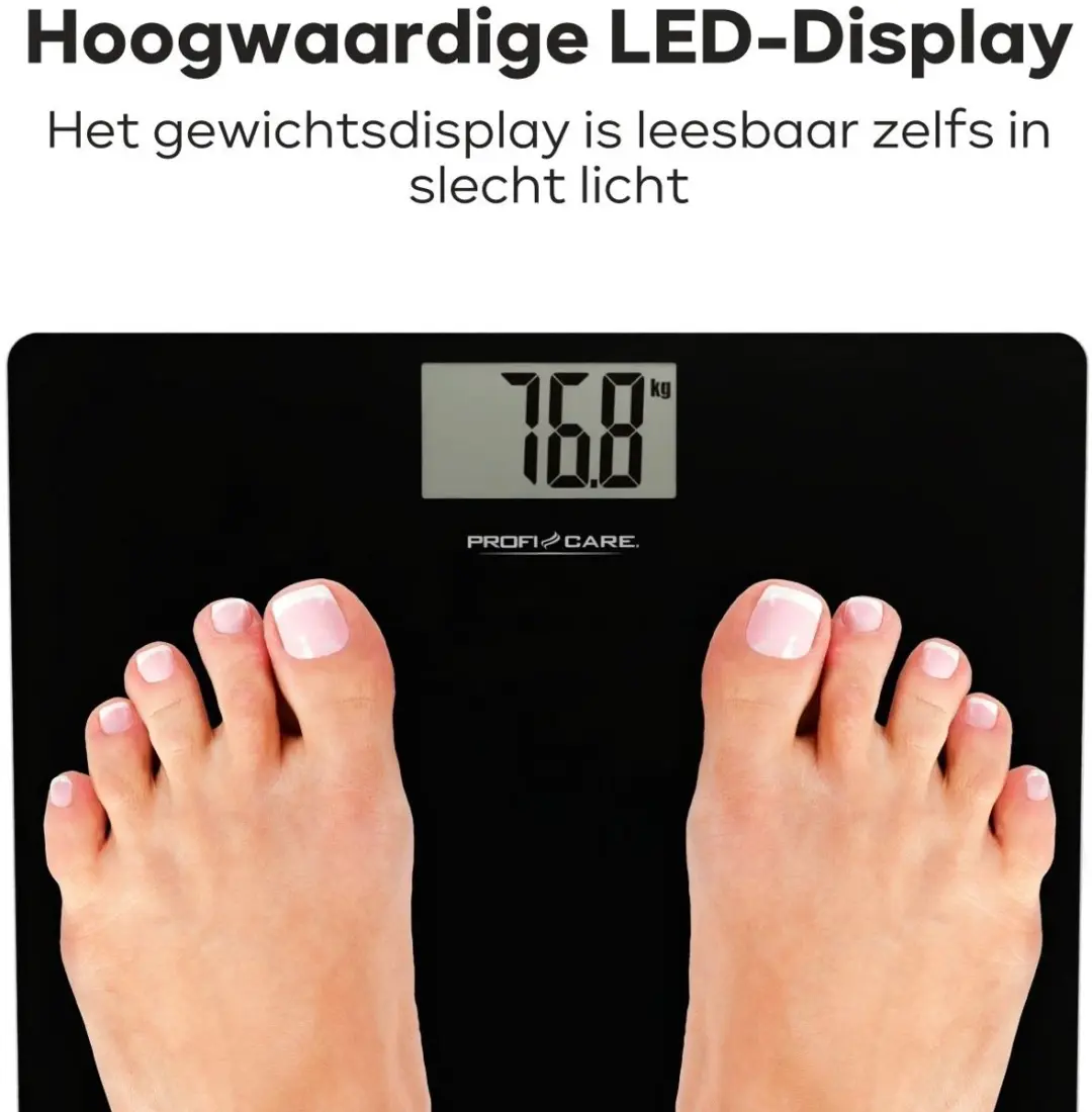 Clatronic ProfiCare PW 3122 Personenweegschaal - 180kg - afbeelding 3 van 6