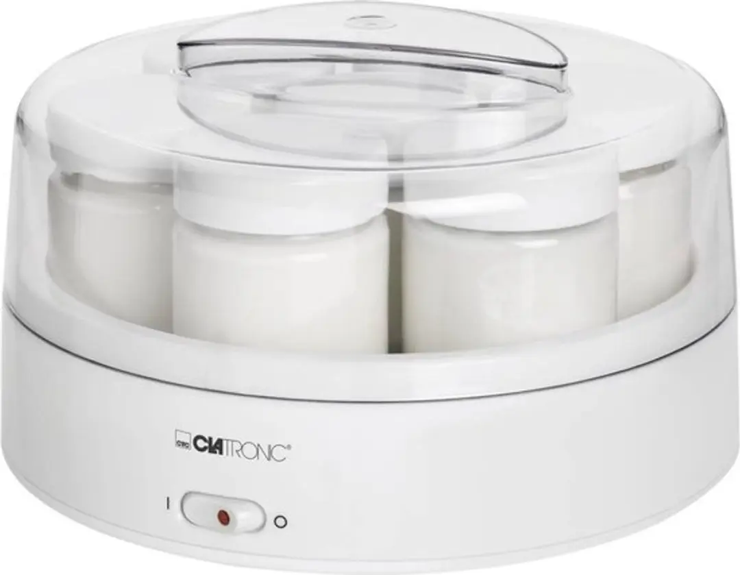 Clatronic JM 3344 Yoghurtmaker - 14W - 1100ml - Wit - afbeelding 6 van 6