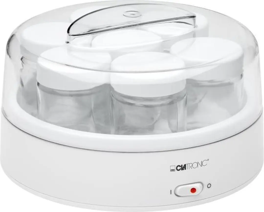Clatronic JM 3344 Yoghurtmaker - 14W - 1100ml - Wit - afbeelding 4 van 6