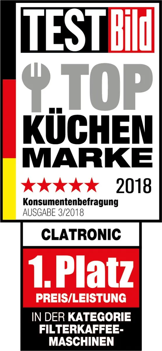 Clatronic KA 3642 Filterkoffiezetapparaat - 900W - 1,5L - afbeelding 5 van 6