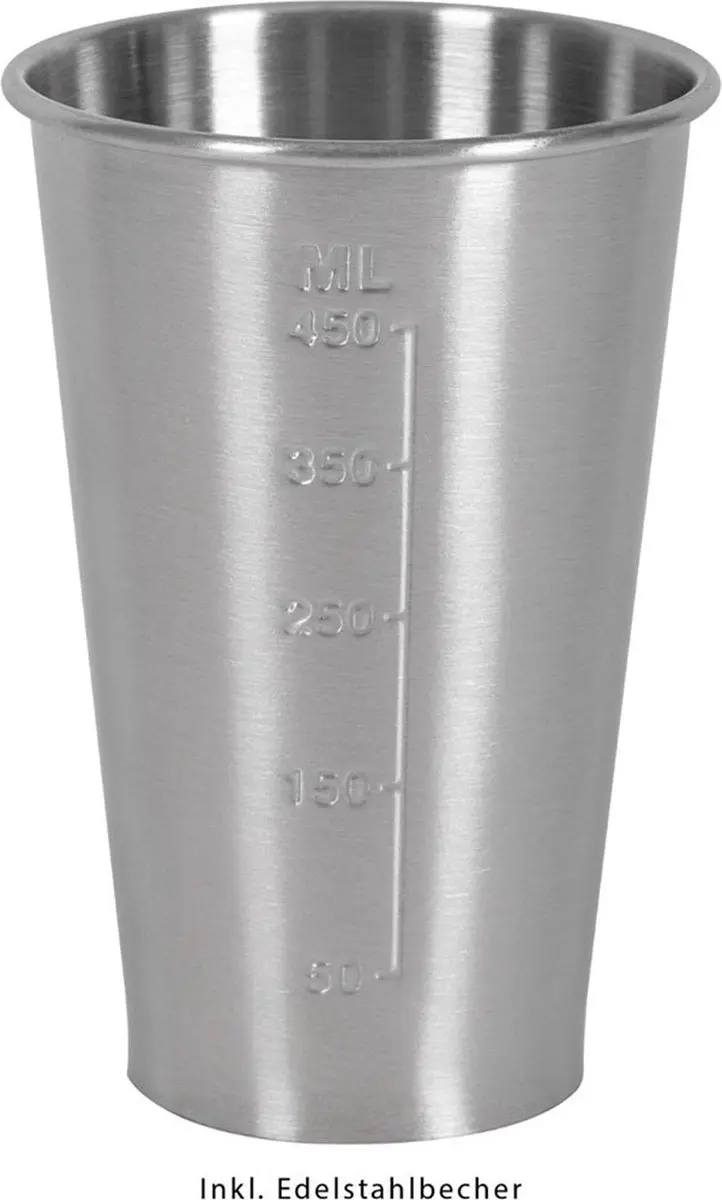 Clatronic BM 3472 Barmixer - 65W - 0.5L RVS - afbeelding 3 van 6