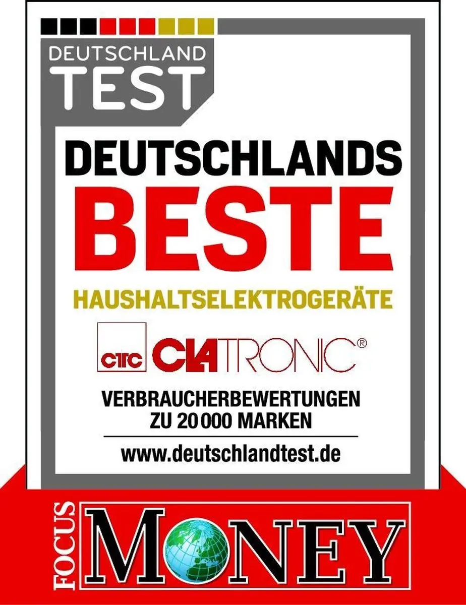 Clatronic MZ 3579 Hakmachine - 250W - 1L - Wit - afbeelding 3 van 6
