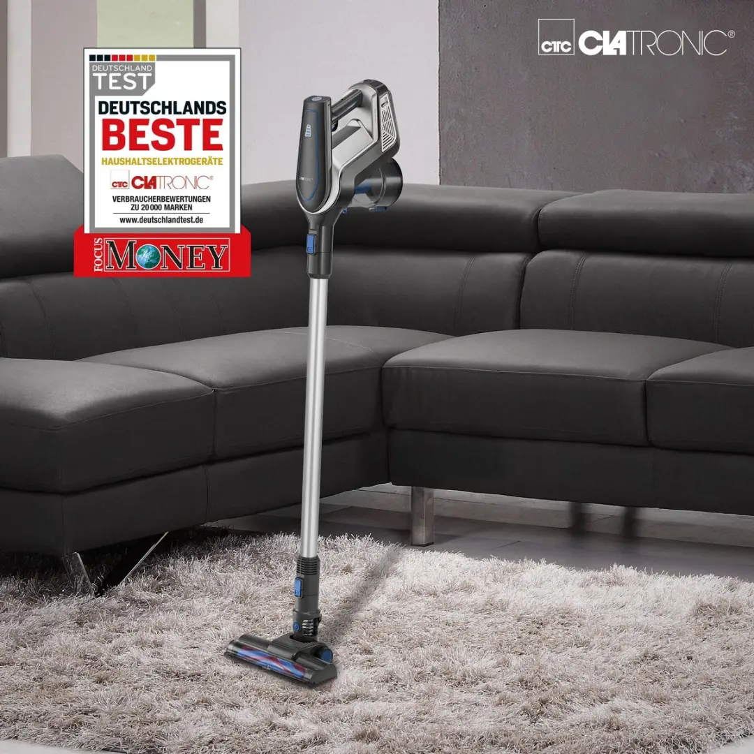 Clatronic BS 1312 A 2-in-1 Accu Hand/Vloerstofzuiger - afbeelding 6 van 6