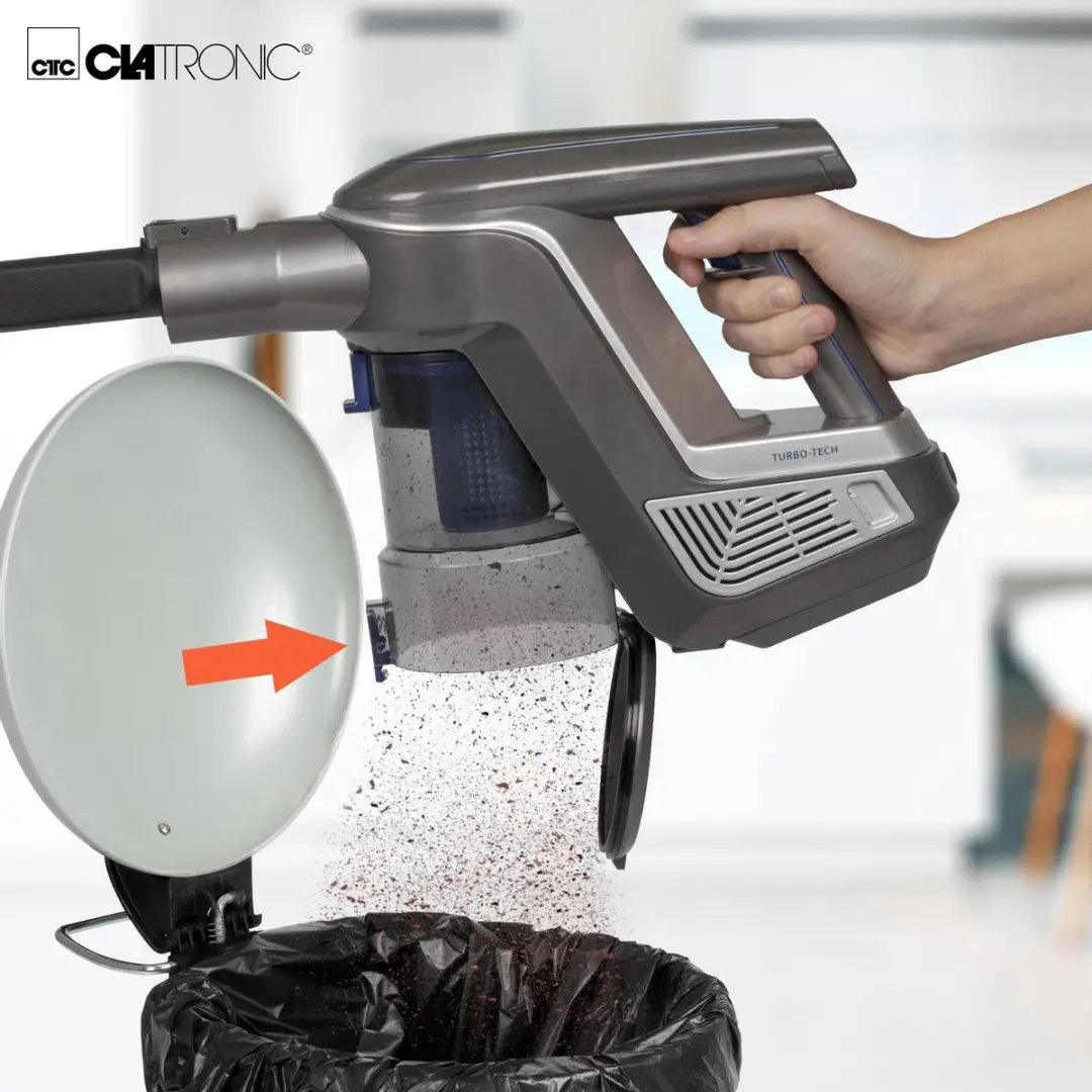 Clatronic BS 1312 A 2-in-1 Accu Hand/Vloerstofzuiger - afbeelding 2 van 6