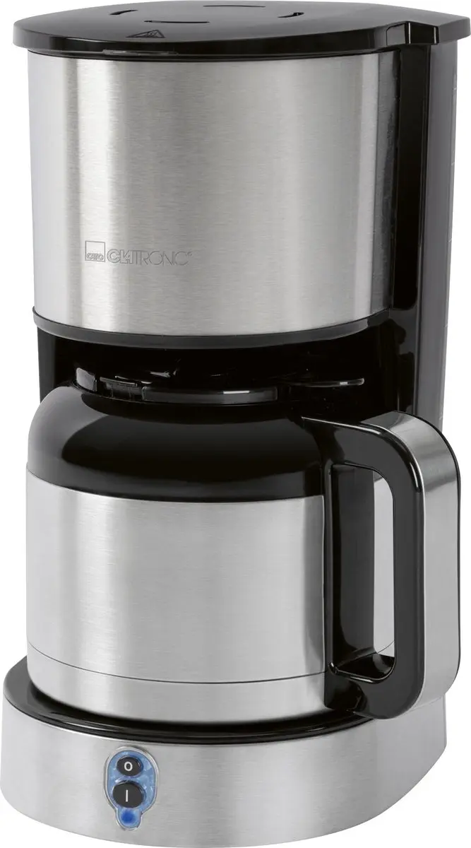 Clatronic KA 3805 Koffiezetapparaat - 1.2 liter - RVS - afbeelding 2 van 6
