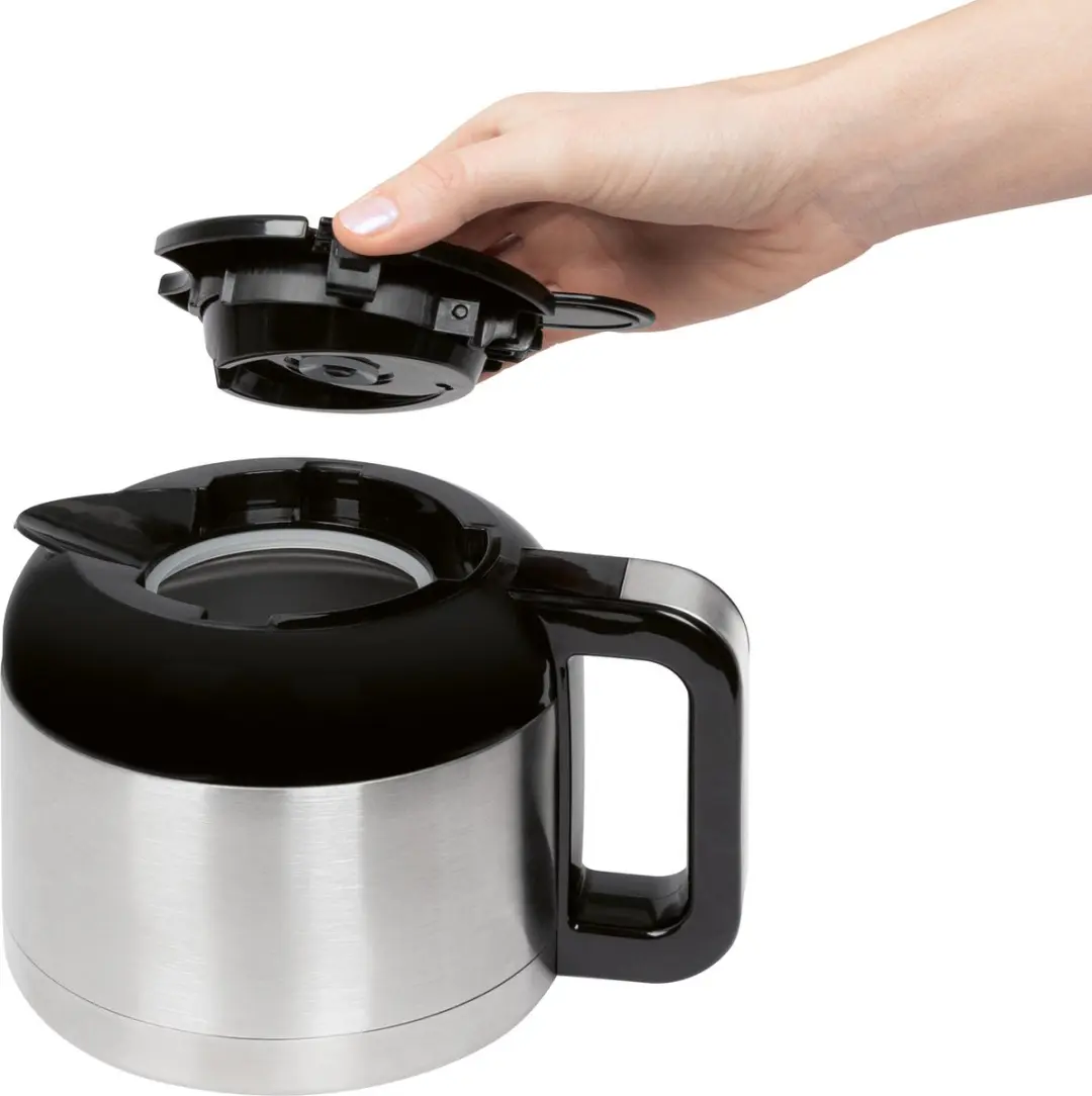 Clatronic KA 3805 Koffiezetapparaat - 1.2 liter - RVS - afbeelding 3 van 6