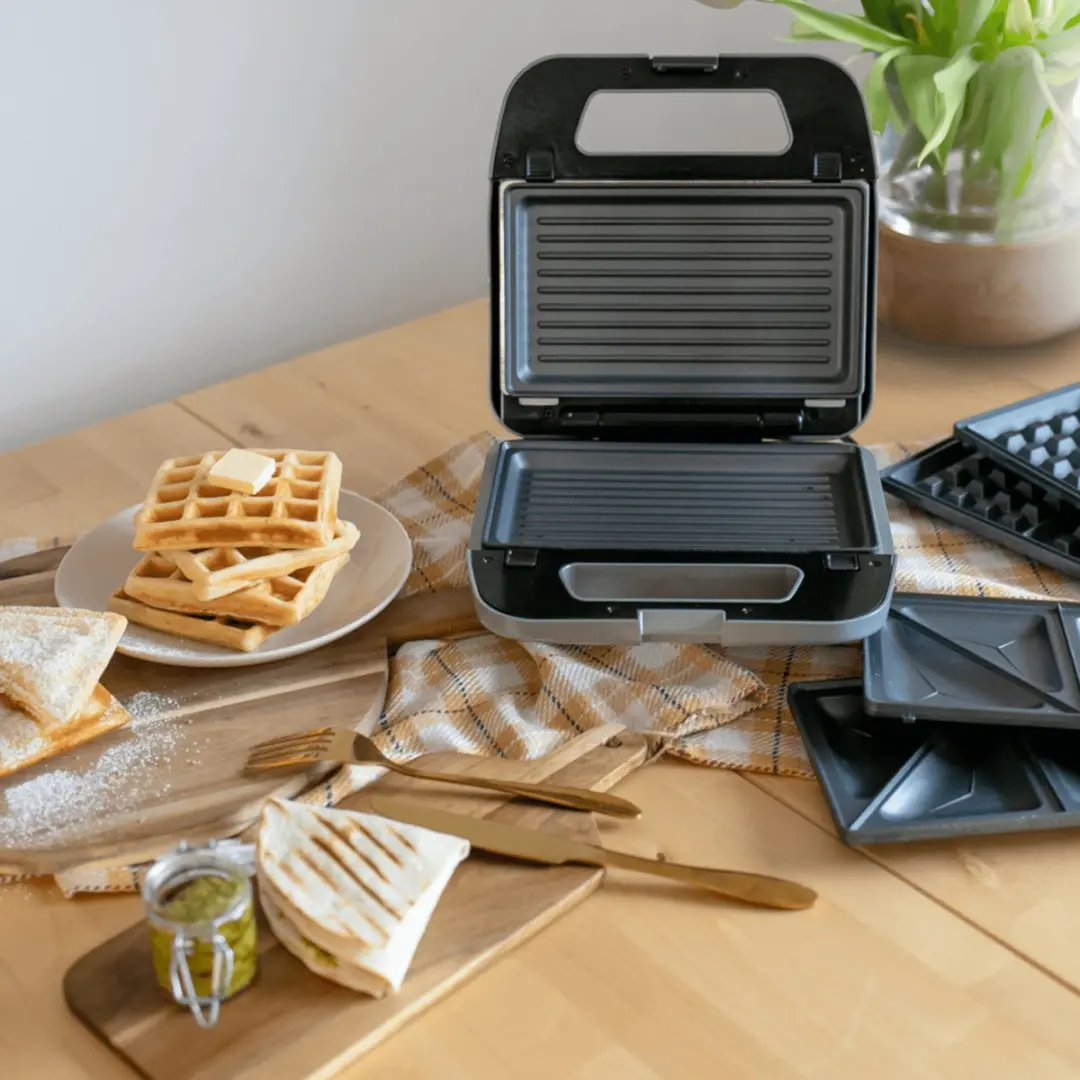 Steba SG65 Sandwichmaker 3-in-1 - 750W - Verwisselbare Platen - afbeelding 4 van 6