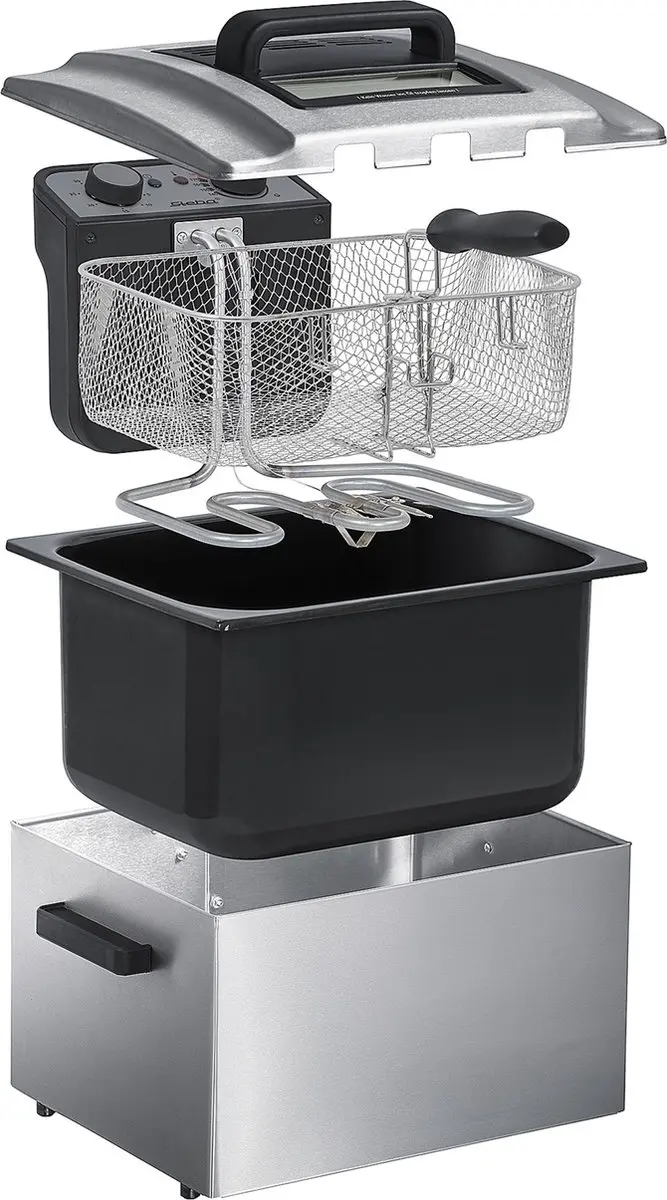 Steba DF300 Frituurpan - 5 liter - 3000W - RVS - afbeelding 5 van 6