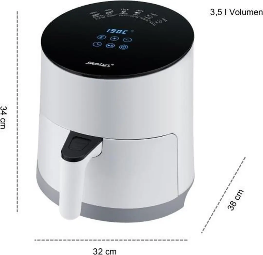 Steba HF1000 Heteluchtfriteuse - 3,5L - afbeelding 4 van 6