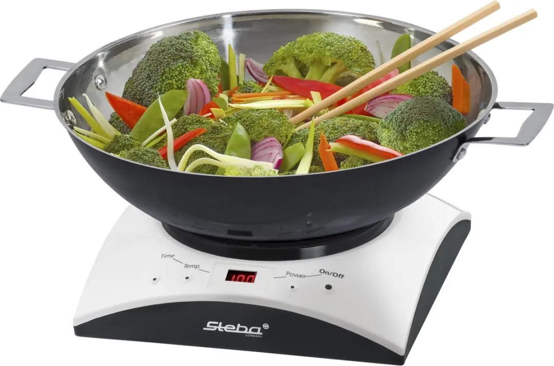 Steba IK11S Inductiefondue met Wok - 1000W - afbeelding 2 van 6
