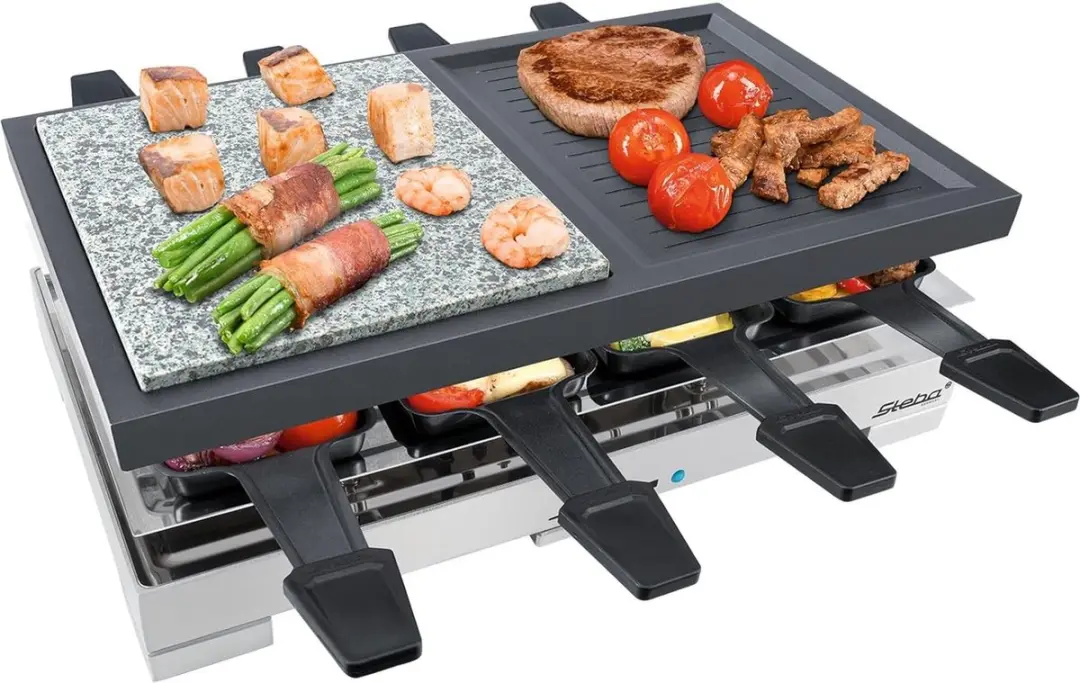 Steba RC88 Gourmet & Steengrill - 1200W - 8 personen - afbeelding 5 van 6