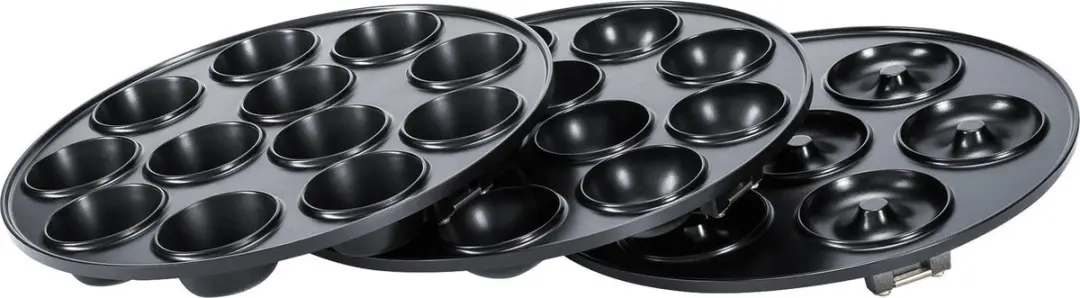 Steba CM3 Cakemaker 3-in-1 - 800W - Zwart - afbeelding 5 van 6