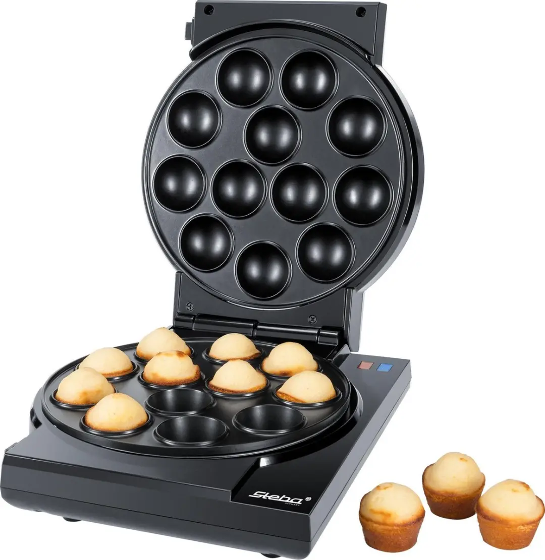 Steba CM3 Cakemaker 3-in-1 - 800W - Zwart - afbeelding 3 van 6