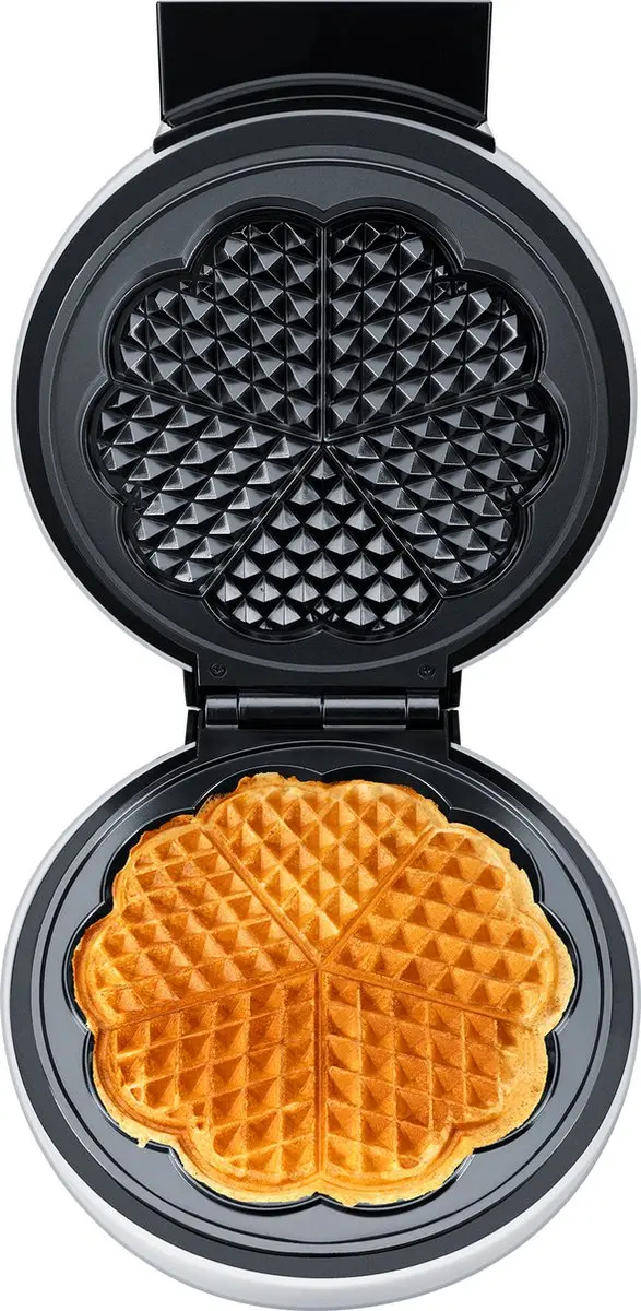 Steba WE16 Wafelijzer - 5 Hartvormige Wafels - afbeelding 2 van 3