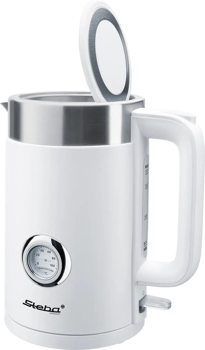 Steba WK10 Waterkoker - 1,7 liter - 2200W - Wit - afbeelding 6 van 6