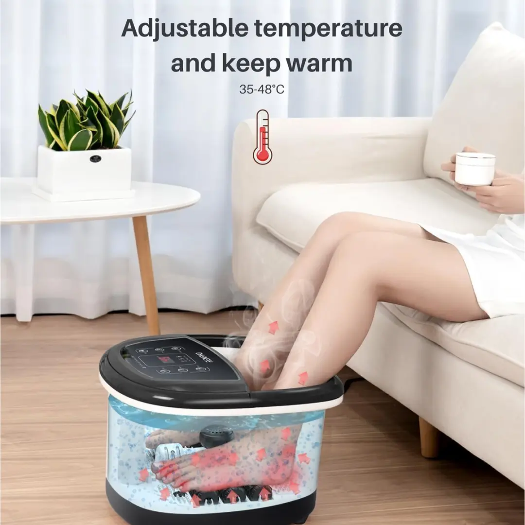Renpho PEU-JD-618-BK Voetenbad Massager - Zwart - afbeelding 2 van 6