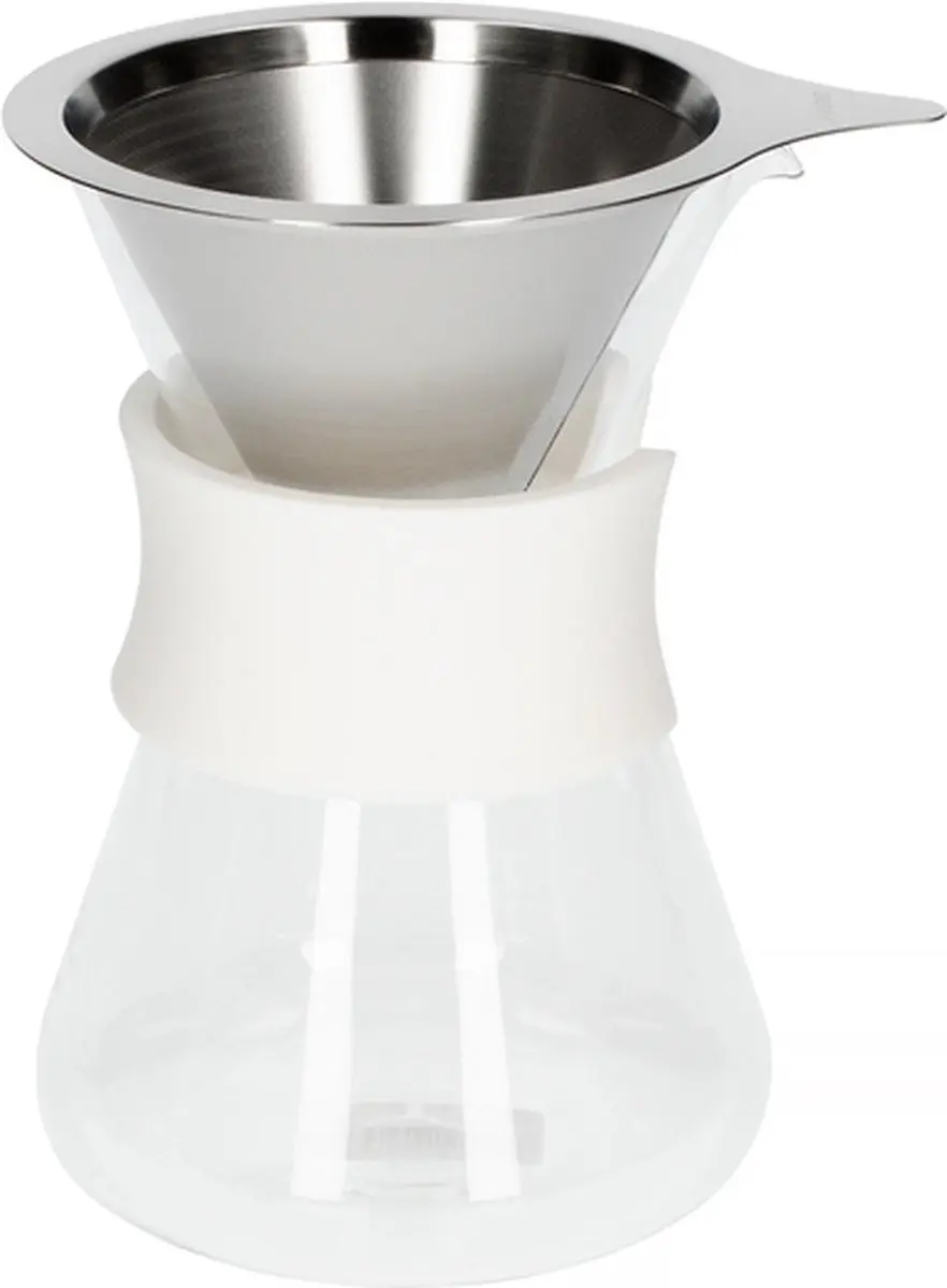 Hario Glass Coffee Maker S-GCM-40-W Koffiezetapparaat - Wit - afbeelding 5 van 5