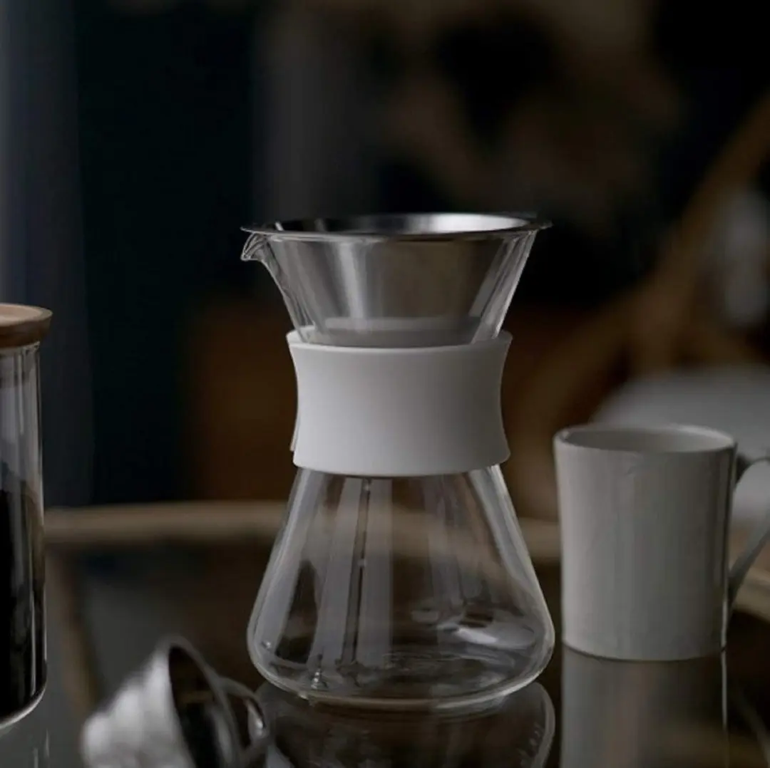 Hario Glass Coffee Maker S-GCM-40-W Koffiezetapparaat - Wit - afbeelding 3 van 5