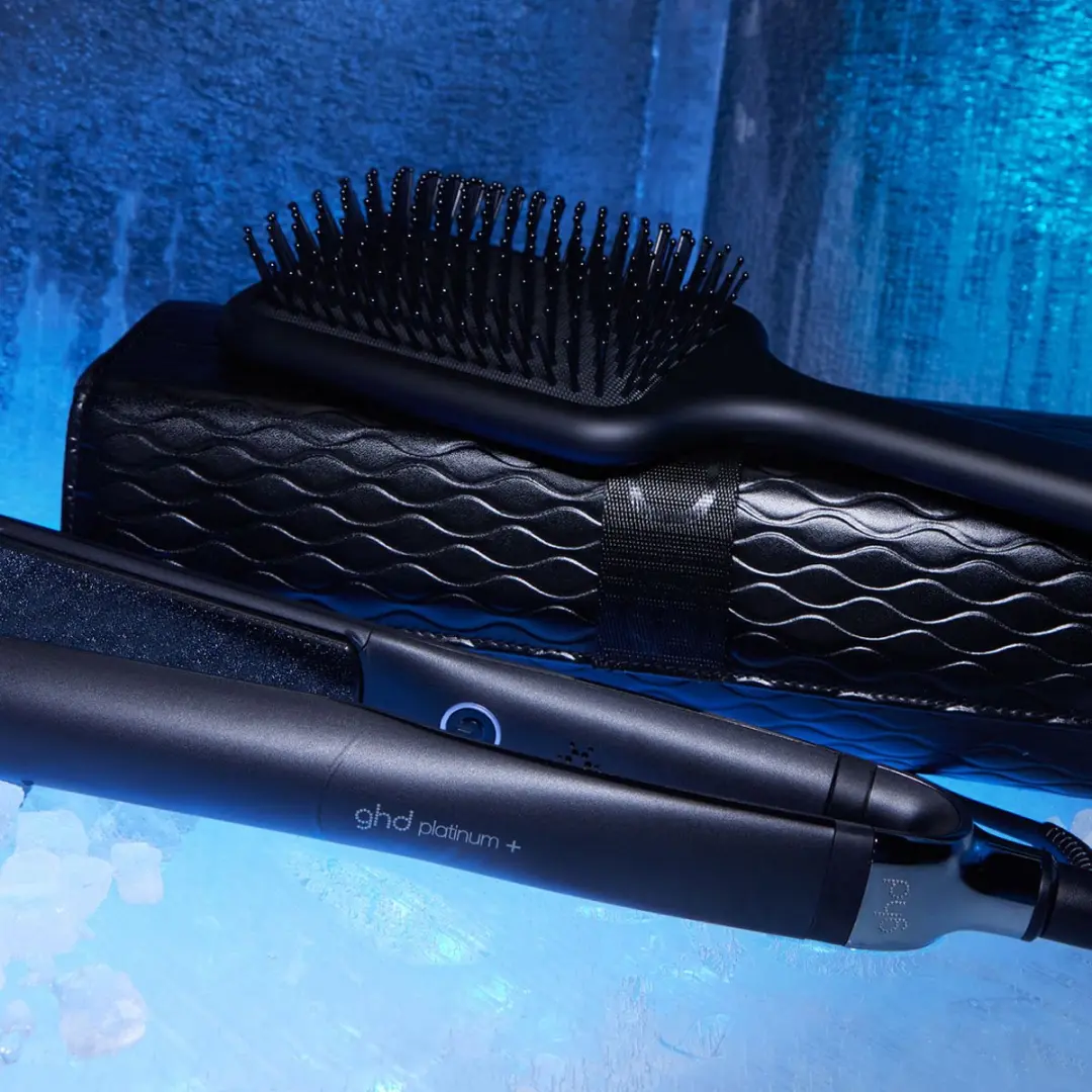 ghd Platinum+ Styler Stijltang & Paddel Brush - Zwart - afbeelding 5 van 6