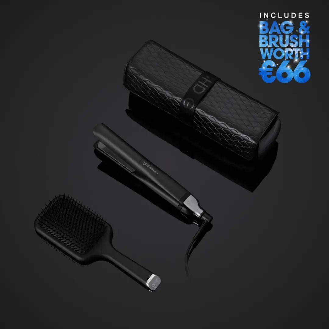 ghd Platinum+ Styler Stijltang & Paddel Brush - Zwart - afbeelding 2 van 6