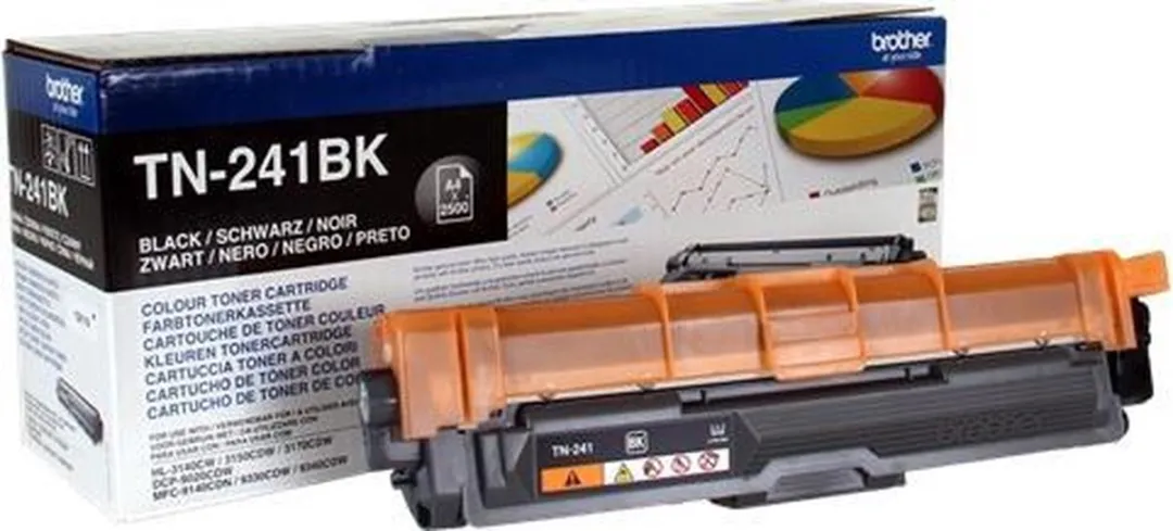 Brother TN-241BK Toner - 2.500 Pagina's - 4 Stuks - afbeelding 2 van 2
