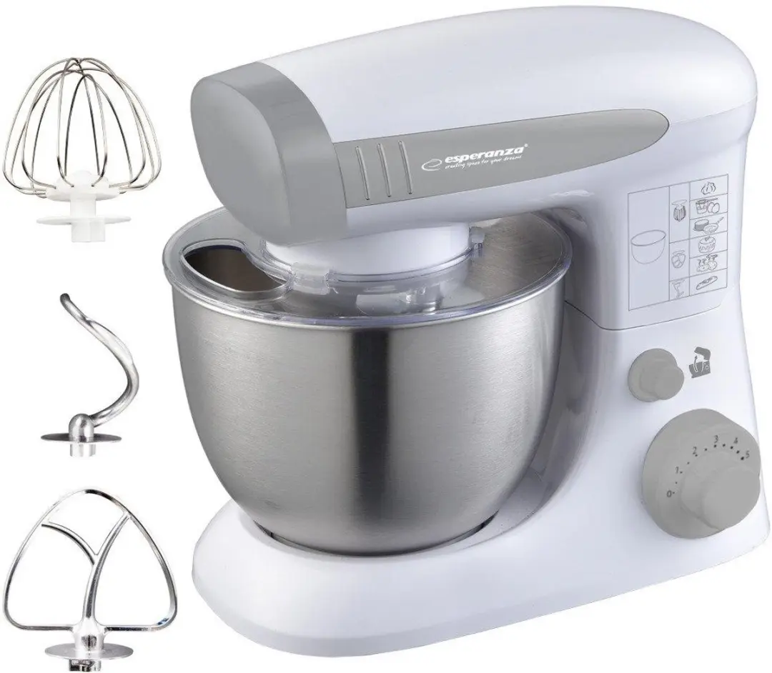 Esperanza EKM024 Staande Mixer 800W - afbeelding 3 van 6
